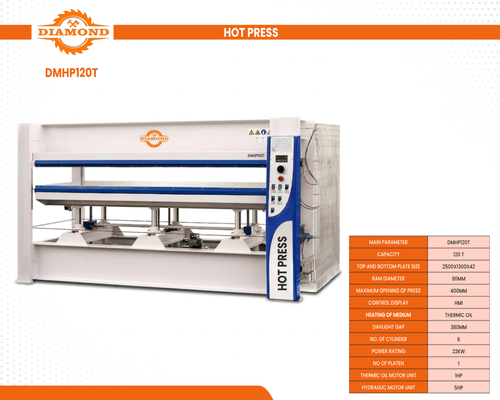 Hot Press Machine DMHP120T