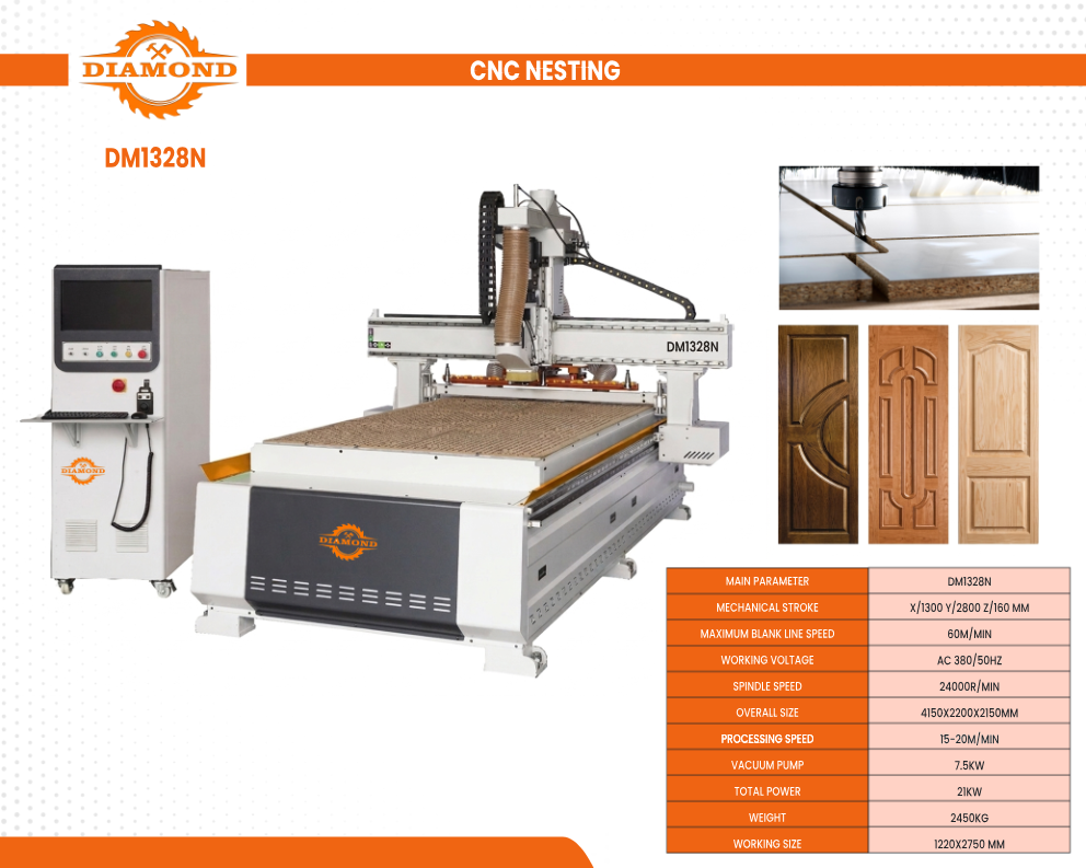 CNC Nesting Router DM1328N